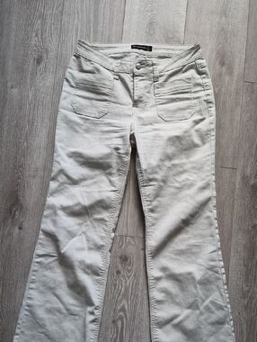 89th & Madison Cream High-Rise Pants